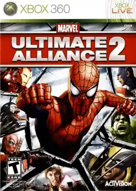 Marvel Ultimate Alliance 2 (USA) box cover front